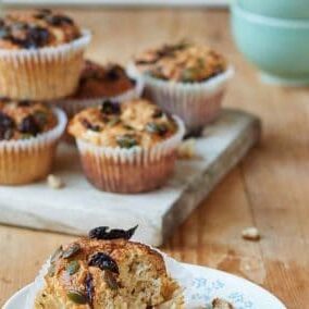 NH-feta and dill muffins